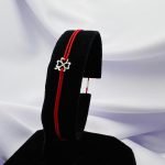 Bratara cu snur si trifoi din argint 925