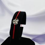 Bratara cu snur si Minnie din argint 925