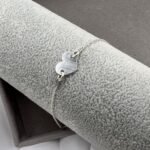 Bratara cu inimioara din argint 925