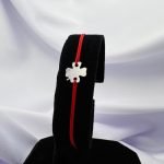 Bratara cu snur si trifoi argint 925