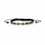 Bratara Specials cu hematit iris si bilute din aur 14k