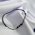 Bratara cu cuburi si 2 bilute din aur 14k