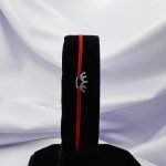 Bratara cu snur si coronita din argint 925