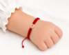 Bratara cu snur si cruce mini din aur 14k - imagine 2