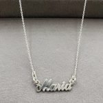Colier din argint 925 cu nume Maria