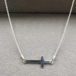 Colier din argint 925 cu pandativ cruciulita