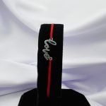 Bratara cu snur si love din argint 925