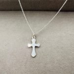 Colier din argint 925 cu pandativ cruciulita