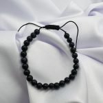 Bratara cu snur reglabil si piatra soarelui 6mm