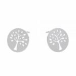 Cercei steluta din argint 925