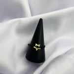 Inel snur reglabil si aur 14k – steluta