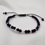 Bratara cu cristale si bilute din argint 925