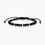 Bratara cu bilute din aur 14k, cristale mate si margelute Miyuki