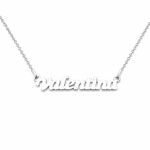 Colier cu nume Valentina din argint 925