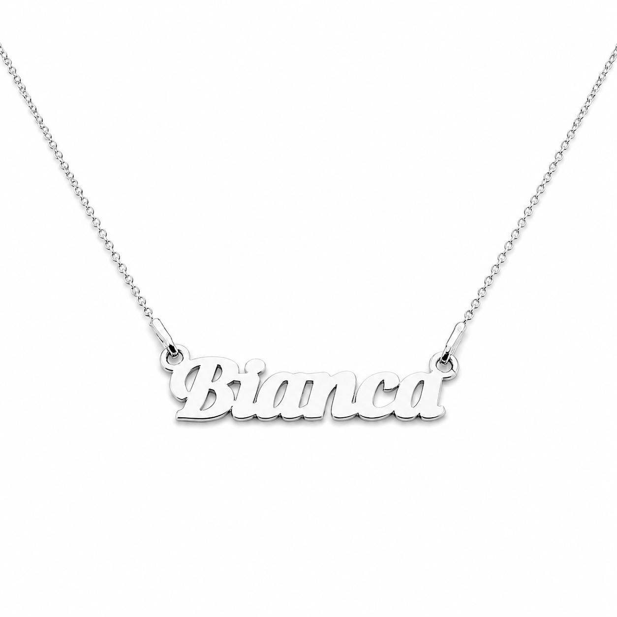 WhatsApp Image 2026-05-12 at 18.02.25 (2) Colier cu nume Bianca din argint 925 - imagine 1