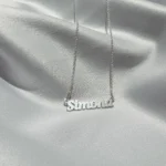 Colier cu nume Simona din argint 925