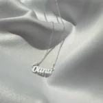 Colier cu nume Oana din argint 925
