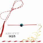 Martisor bratara din argint 925 - steluta multicolor