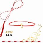 Martisor bratara din aur 14K - Ingeras