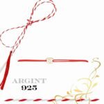 Martisor bratara din argint 925 - picioruse