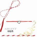 Martisor bratara din argint 925 - inimioare decupate multi