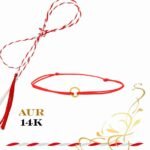 Martisor bratara din aur 14K - Cerculet