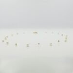 Colier cu perle de cultura si elemente din aur 14k