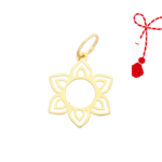Martisor din aur 14K - Pandandiv floare