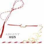 Martisor bratara din argint 925 - love