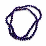 Sirag cristale rondele fatetat 4x3mm - mov metalizat